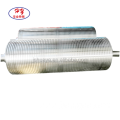 Continuous galvanizing line heat resistant sink roll